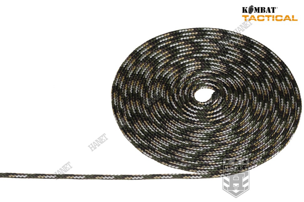 Corda Paracord Kombat UK 15 M X 3 Mm – Camouflage MTP, Modello Britannico, Resistente - 5