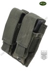 Ładownica Pistoletowa CQB Molle Podwójna - Olive