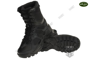 Mil-Tec Wojskowe Buty Taktyczne Wysokie Męskie 2 Gen. Trekkingowe Czarne