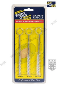 Zestaw Szczotek Do Czyszczenia Broni WIRE TWIST 3 szt.