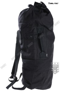 Worek wór marynarski żeglarski torba transportowa Canvas Mil-Tec 75l Czarny