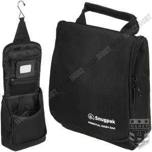 Turystyczna Kosmetyczka z Lusterkiem ESSENTIAL - Czarna