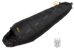 Snugpak SLEEPER EXTREME Wojskowy Śpiwór Zimowy Mumuia -12°C RH - Czarny