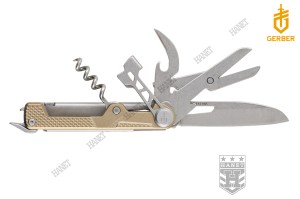 Scyzoryk MULTITOOL ARM BAR CORK - Gold