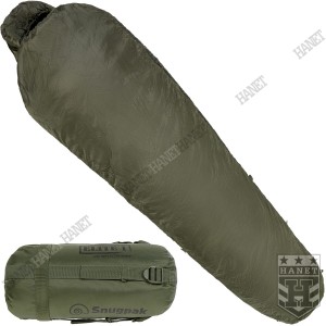 Profesjonalny Śpiwór Wojskowy SOFTIE ELITE 1 LZ Olive