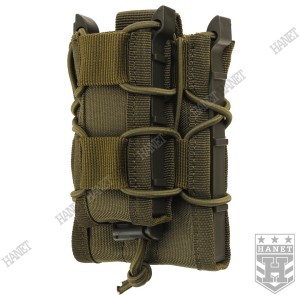 Podwójna Ładownica MAG Pistolet i Karabinek - Olive