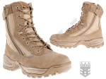 Buty Wojskowe Taktyczne Wysokie Trekkingowe Mil-Tec Dwa Zamki Coyote