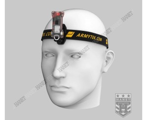 Latarka Czołówka Brelok ZIPPY Extended Set WR - Red Ruby