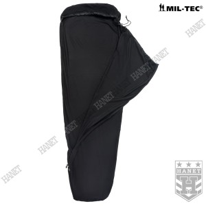 Śpiwór Ocieplacz Polarowy - Czarny