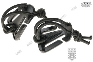 Uniwersalna Klamra Montażowa SHOCK CORD - Czarna