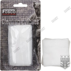 Zestaw 25 szt Szmatek Syntetycznych Czyściwo FOSCO Do Czyszczenia Broni