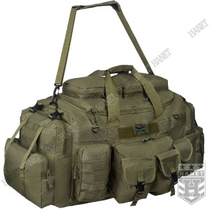 Torba Podróżna Na Ramie Transportowa / Plecak Kombat UK Saxon Holdall 125L - Zielona
