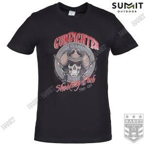 T-Shirt Koszulka Męska Summit Gunfighter Shooting Club Czarna