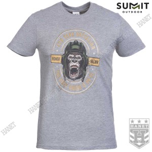 T-Shirt Koszulka Męska Krótki Rękaw Summit Tank Battalion Szary