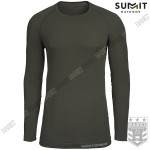 Koszulka Termoaktywna Męska Długi Rękaw Summit Active Line Oliwkowa Olive