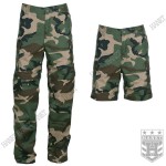 Spodnie trekkingowe turystyczne 2 w 1 Fostex JUNGLE ZIP-PANTS WOODLAND