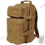 Plecak Męski Turystyczny Wojskowy 101Inc US Assault Pack Lekki 25L - Coyote