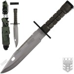 Bagnet Nóż Szturmowy Mil-Tec US ARMY M9 Replika Bayonet z Pochwą