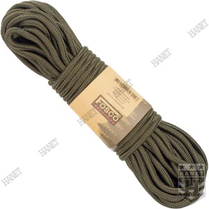 Lina Linka Sznur Paracord Uniwersalna Fosco 5 mm 15 m Oliwkowa