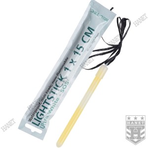 Światło Chemiczne Mil-Tec Ultra White 15cm Light Stick Wodoodporne Białe