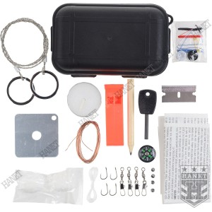 Zestaw Survivalowy Kompletny Niezbędnik Przetrwania Kombat UK w Etui