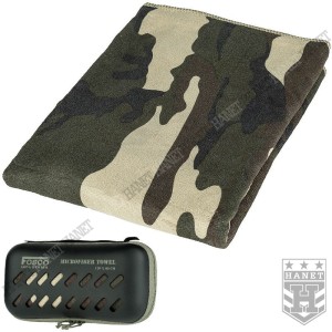 Ręcznik Szybkoschnący z Mikrofibry Fosco 120 x 60cm Woodland + Etui