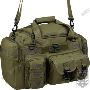 Torba Podróżna na Ramię Taktyczna Kombat UK Saxon Holdall 35L MOLLE Olive