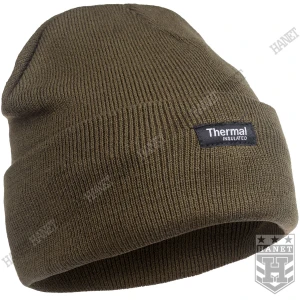 Czapka zimowa Męska z polarem taktyczna Kombat UK Thermal Bob Hat Oliwkowa