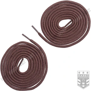 Sznurowadła Nylonowe Wojskowe Kombat Tactical 160 cm Brązowe Długie