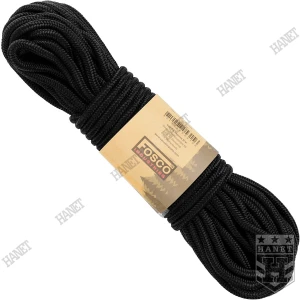 Lina Linka Sznur Paracord Uniwersalna Fosco 5 mm 15 m Czarna