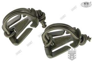 Uniwersalna Klamra Montażowa SHOCK CORD - Olive